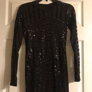 Shear knee length dress